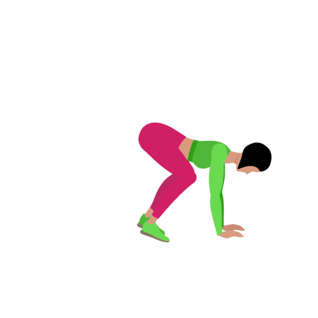 Plank Frog Jump