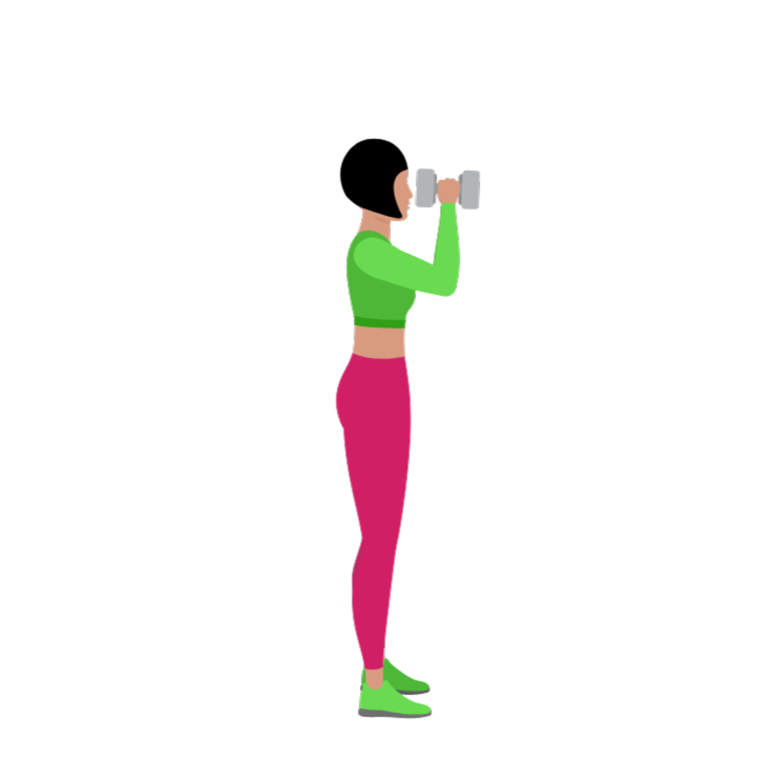 Dumbbell Hammer Shoulder Press