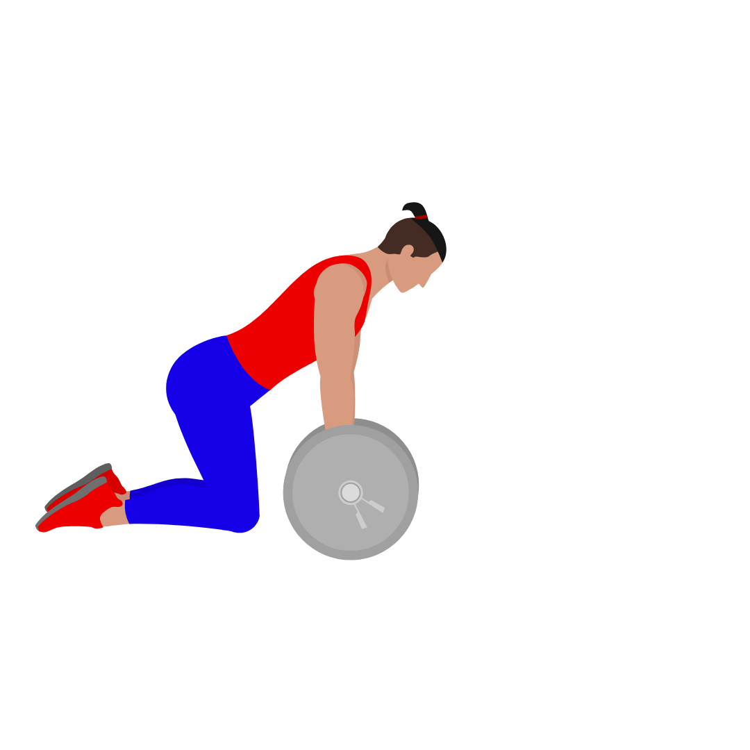 Barbell ab rollout (Men)