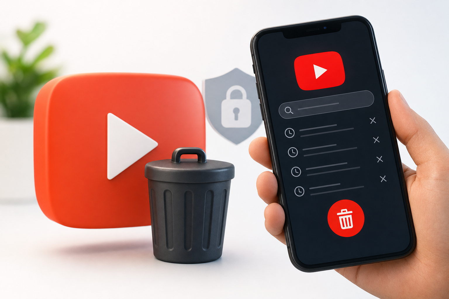 How to Delete YouTube Search History